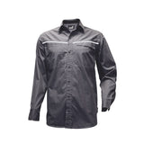 Mack Workwear Alloy Mens Ripstop Button-Up Shirt