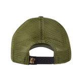 Mack Curved Brim Foam Trucker Cap