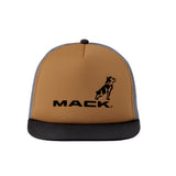 Mack Flat Brim Foam Tri Colour Trucker Cap