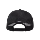 Mack Flat Brim Black on Black Trucker Cap