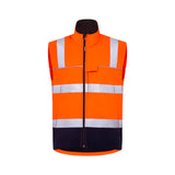 Mack Xenon 2Tone Hi Vis Taped Recycled Softshell Vest