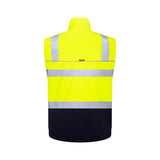 Mack Xenon 2Tone Hi Vis Taped Recycled Softshell Vest