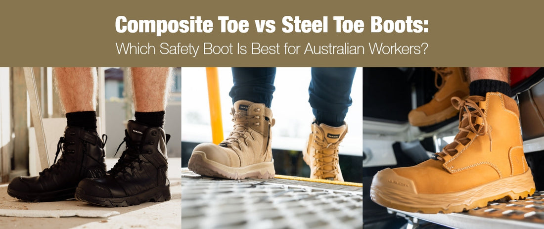 Composite Toe vs Steel Toe Boots: Which Safety Boot Is Best for Australian Workers?