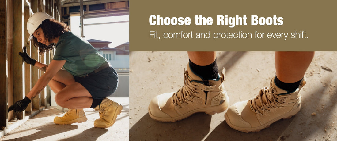 How Do You Choose the Right Women’s Safety Boots for Work
