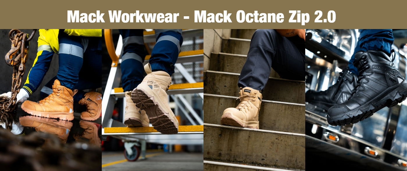 Mack Octane Zip 2.0 Workboot for Comfort and Performance – Mack Boots