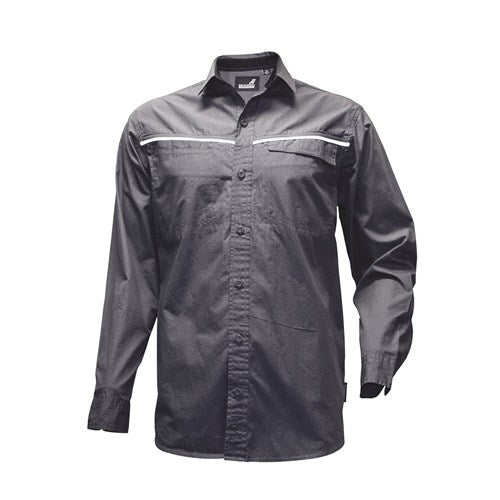 Mack Workwear Alloy Mens Ripstop Button-Up Shirt